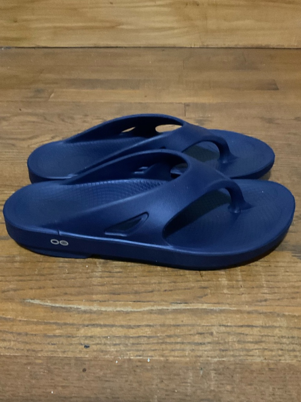 Oofos Blue Recovery Thong Sandals/Flip Flops. In Very Good Condition. Men’s 13. - Picture 5 of 9